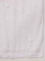 Load image into Gallery viewer, Black cotton kurta with chikankari