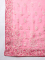Load image into Gallery viewer, Silk organza saree with chiknakri - Rakhi Apparels