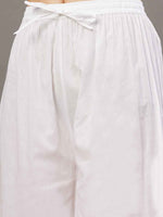 Load image into Gallery viewer, Black cotton kurta with chikankari